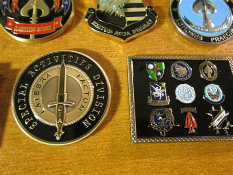 CIA JSOC OMEGA CHALLENGE COIN TIER 1 HVT 